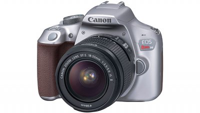 美国独有：CanonRebelT6（EOS1300D）银色版