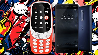 情怀决战iPhoneX！Nokia33103G、Nokia5下月初推出