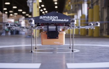 [科幻电影场面]Amazon申请无人机物流中心专利