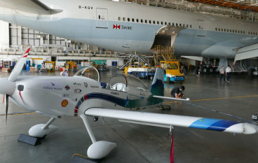 【梦想成真】B-KOO“香港起飞”小型飞机香港科学馆见