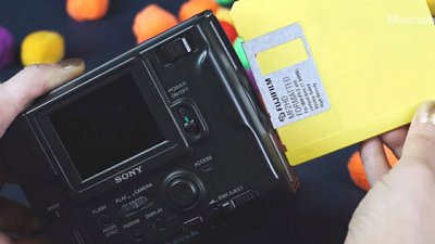 曾是地盘真汉子至爱：SonyFDMavica磁盘相机！