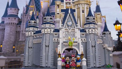 LEGO震撼弹：灰姑娘城堡9月上市！