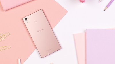 SonyXperiaZ5推出樱花粉红色版本！买机还送防水蓝牙耳机