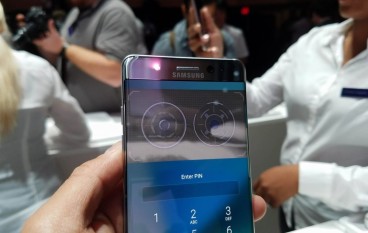 【一碌眼开机】SamsungNote7玩防水机身兼瞳孔解锁