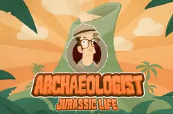 做考古学家寻找侏罗纪恐龙