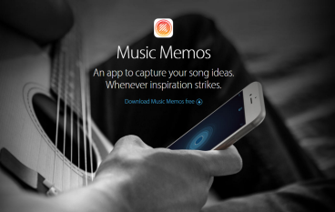 音乐人录音新App：AppleMusicMemos