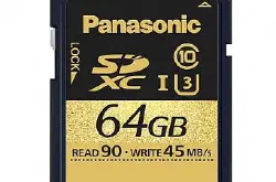 Panasonic推出GoldSeriesSD记忆卡︰保证最少30MB/s写入、专拍4K影片