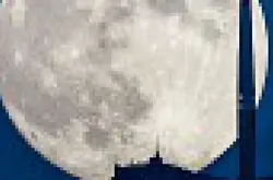 800mm拍摄雪山上的超级月亮，还有剪影下的观月者！