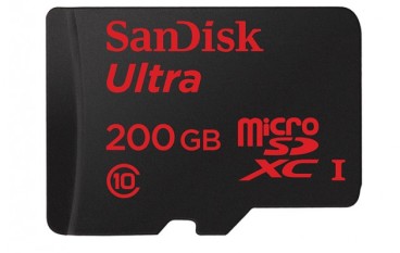 【MWC2015】Sandisk推200GB巨无霸MicroSD