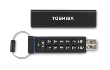 Toshiba推内建迷你键盘军规级USB内存 
