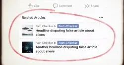 假新闻人人喊打，脸书列出相关新闻让使用者自己看清楚