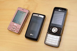 LG新推三款手机：KC550、KT520、KF300