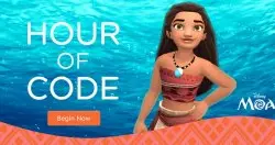 迪士尼推出免费线上课程Moana，让小朋友跟着迪士尼人物一起学写程式