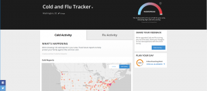比疾管局更快！IBM用社交网站留言打造及时流感地图