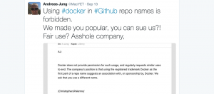 以“Docker”开头命名开源专案有违商标法，10万个Docker开源专案恐改名