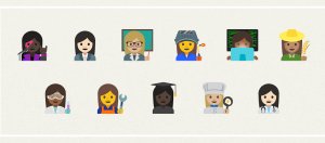 推动性别平等，Unicode协会通过11种代表职场男女的表情符号