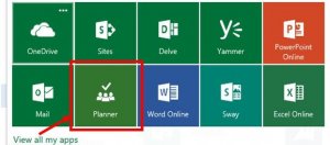 微软释出Office365Planner专案管理工具预览版