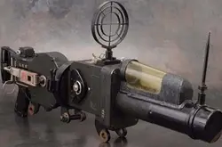 二战日军机关枪型相机，用作提升军人射击准确度