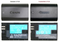 Canon发出消费者安全倡议教导用户鉴别假电池