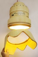 ‘酷产品’“Nikon镜头”木制吊灯
