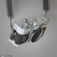 摄影DIY：用纸制作的徕卡M3针孔相机