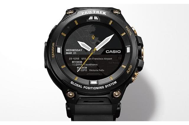 卡西欧推出WearOS限量版WSD-F20SC智能手表