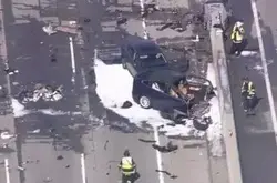 特斯拉又出致死车祸：ModelX与两车相撞后起火