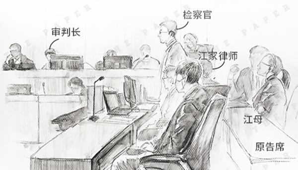 江歌案庭审首日法庭内外全记录：复盘案发现场
