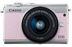 佳能Canon推出EOSM100粉红樱花版：甜美可爱女生的最爱