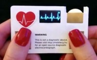 匈牙利公司推迷你心电图卡片随时监察健康