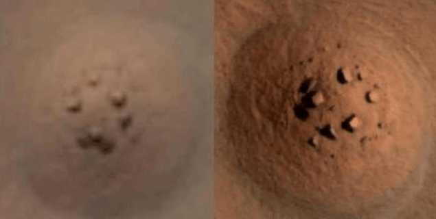 有高级文明出现在火星？火星巨石迷阵引争议