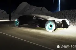 奥迪概念车渲染图：玻璃轮胎磁悬浮坐垫发动机设计在车顶