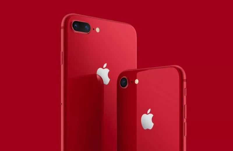 红色特别版iPhone8正式登场亮相 红黑配更亮眼