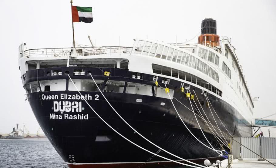 迪拜正将一艘邮轮改造成豪华酒店 皇家套房每晚收费高达4.3万