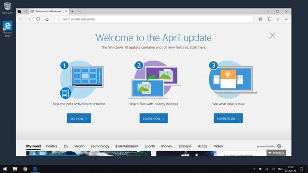 Windows10四月更新正式版有望5月9日推送：17134？