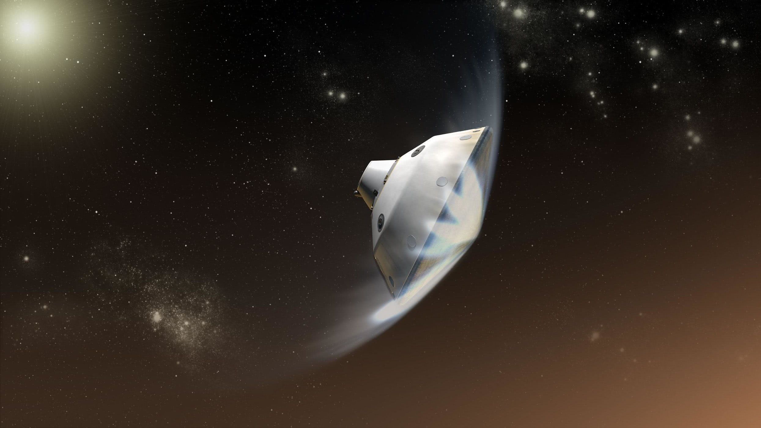 NASA下一个火星飞船的隔热罩在测试时坏了