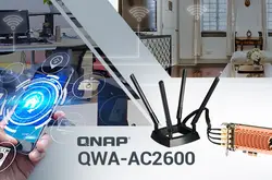QNAP推出QWA-AC2600无线网卡，让NAS及UbuntuPC成为无线基地台，开拓无线应用的更多可能