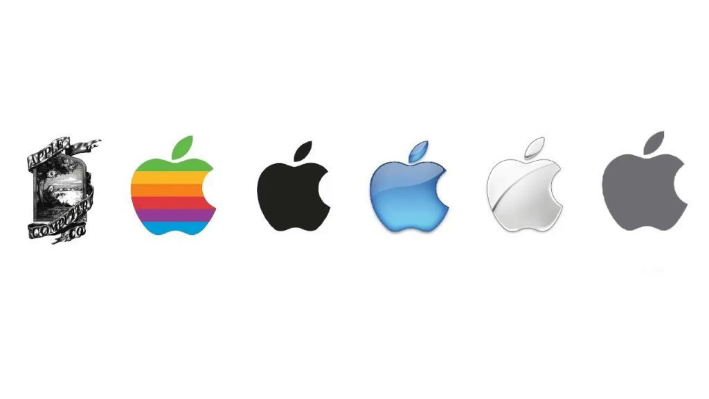 彩虹苹果Logo经典又好看苹果申请商标保护