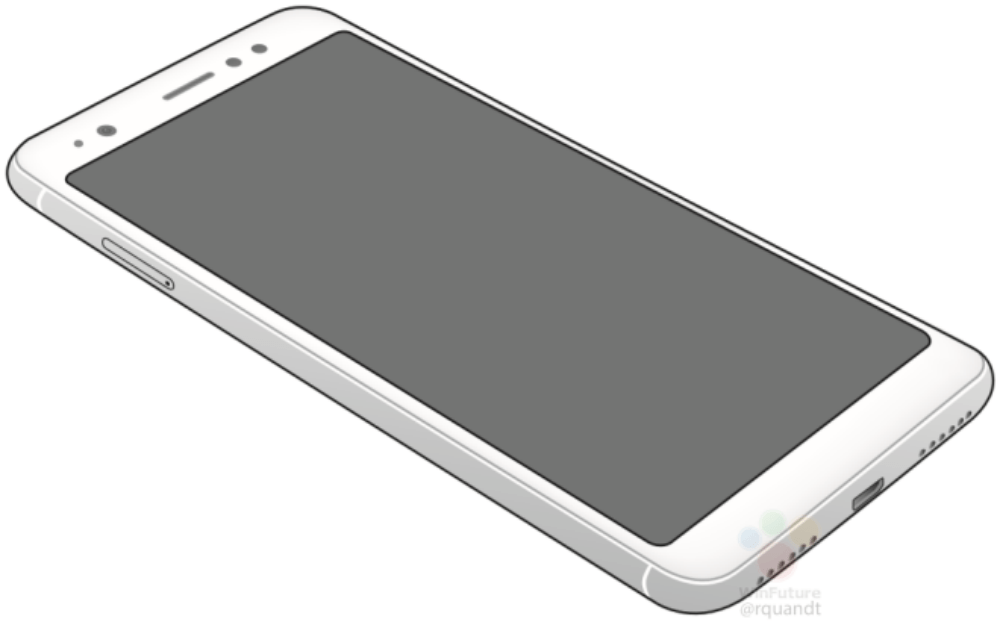 华硕入门款ZenFone5外：采18：9全尺寸屏幕、背面指纹辨识器、类iPhoneX直竖排列主相机