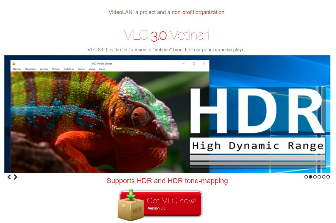 清爽的开源多媒体浏览器VLC3.0加入对8K、HDR与Chromecast的支援