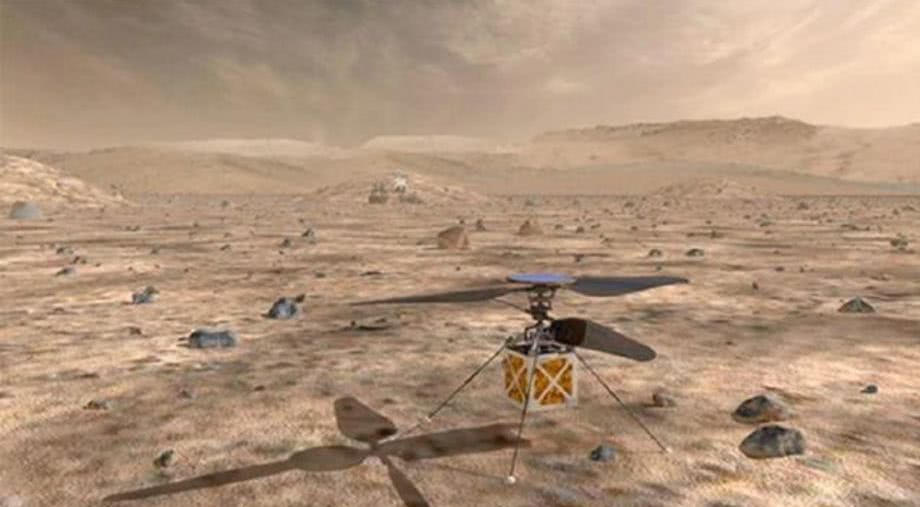 厉害了 NASA要把一架直升机送去火星