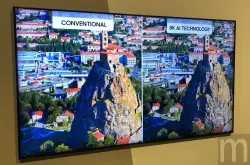 CES2018：AI人工智能自动调色三星首款85吋8K电视自动学习最佳显色效果
