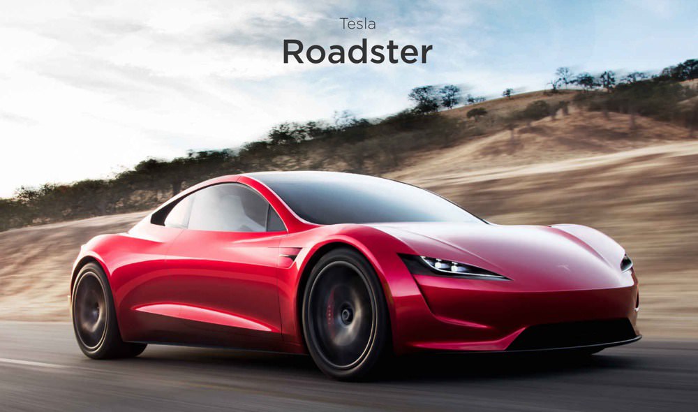 Tesla再次打造地表最速电动车第二代Roadster1.9秒内可加速至时速96.56公里