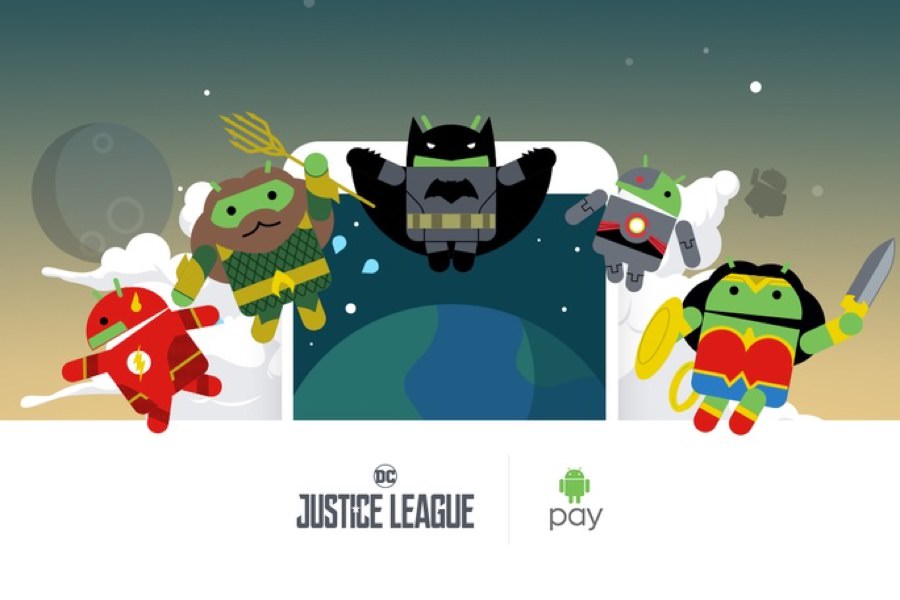 Google携手《正义联盟》共同推广AndroidPay支付服务