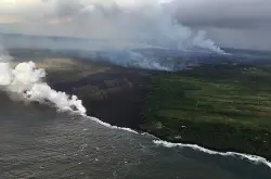 夏威夷火山持续喷发20天 领土面积正在增加 或形成巨大蒸汽爆炸
