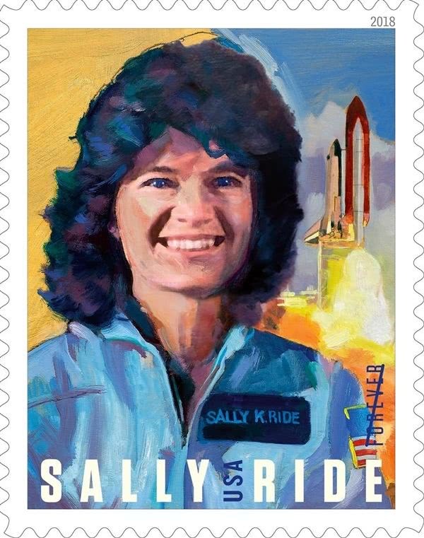 美国邮政局：发行邮票纪念美国首位女性航天员