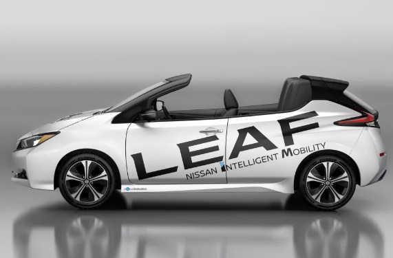 日产LeafOpenCar敞篷车在东京亮相不过将不会量产