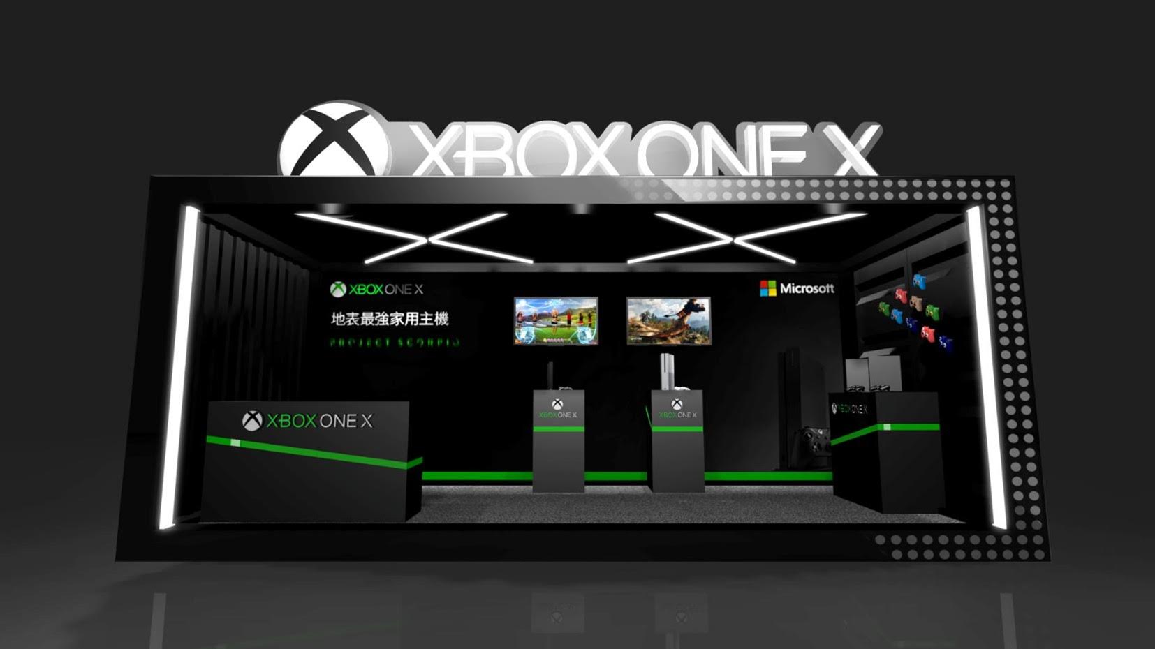 微软XboxOneX11月6日首卖会活动开跑，台湾抢先全球20国开卖