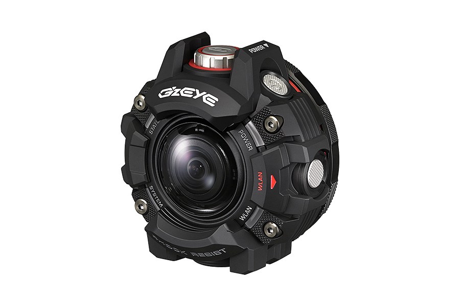 CASIO镜头可分离运动相机将归于G’zEYE品牌强调G-Shock防护技术