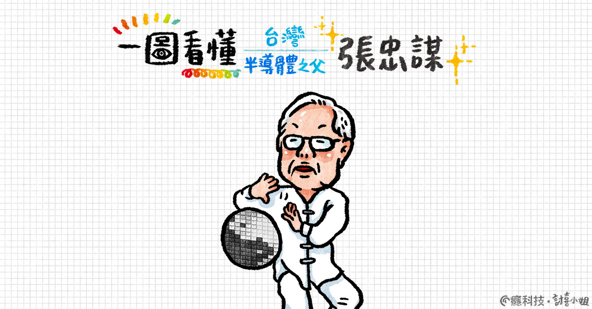 一图看懂台湾半导体之父张忠谋